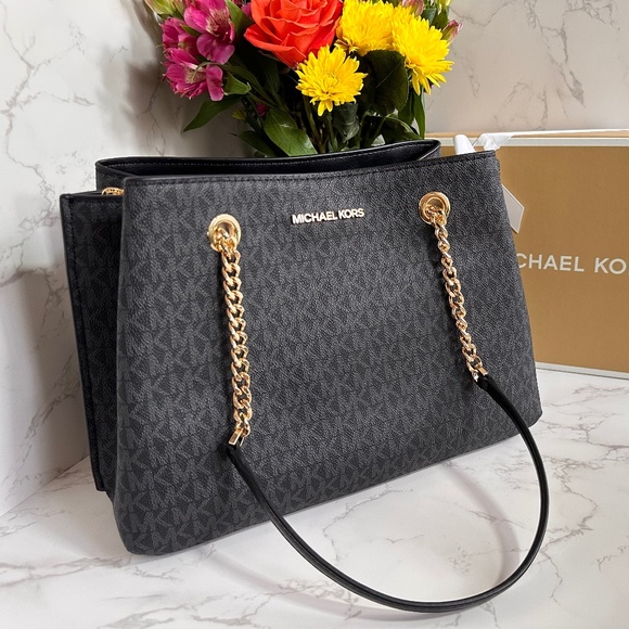 Michael Kors Bags Michael Kors Teagan Large Logo Shoulder Bag